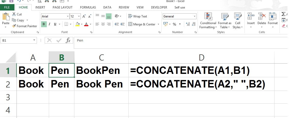 Concatenate Function