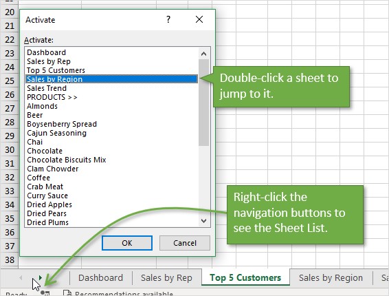Work On worksheet Tab in Excel Learn Excel VBA Macro